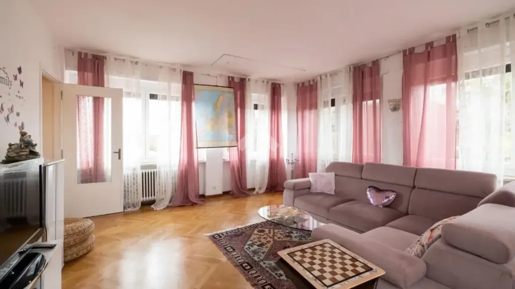 Séjour - Semi-detached House with Panoramic View in Marentino