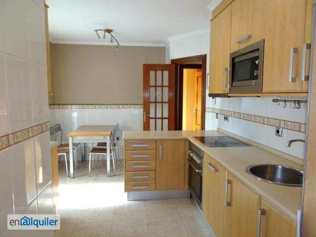 Köök - Apartment with Parking in Gijón Centre