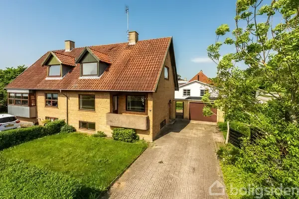 Õhuvaade - Rowhouse with Garden in Haderslev