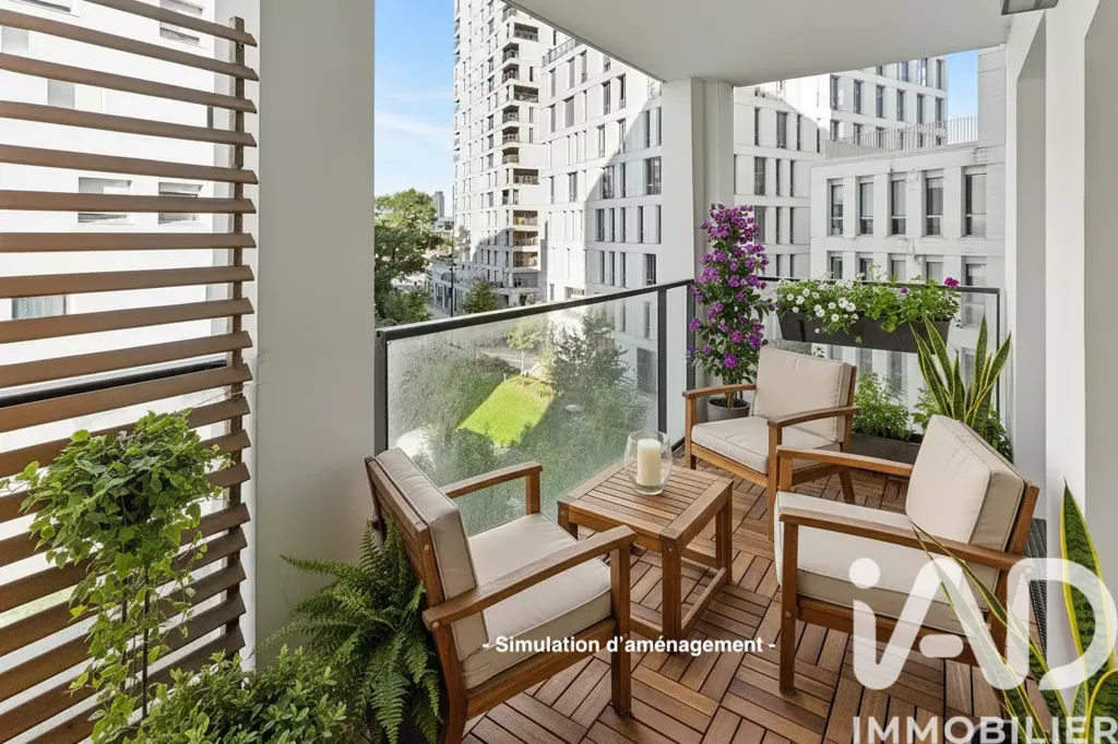 Balcon - Appartement Récemment Construit avec Balcon à Nantes