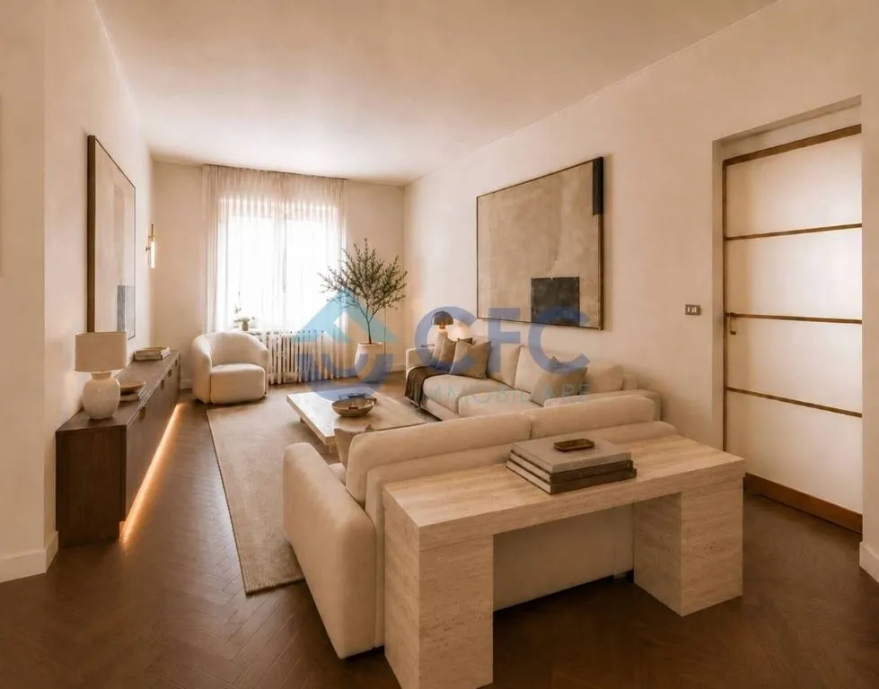 Living Room - Luxury Apartment in Historic Milan Centre