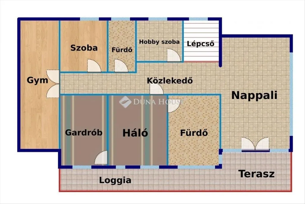 Planimetria - Panoramic Family House with Pool in Csobánka