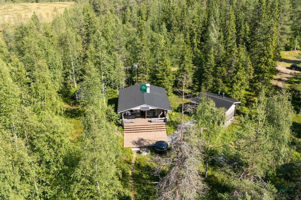 Vue aérienne - Cottage with Private Beach on Lake Ladoga