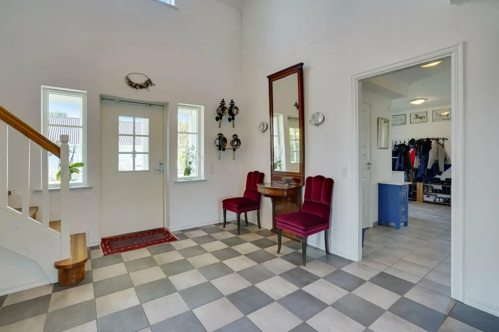 Entrée - Modern Farmhouse with Equestrian Facilities near Himmelbjerget