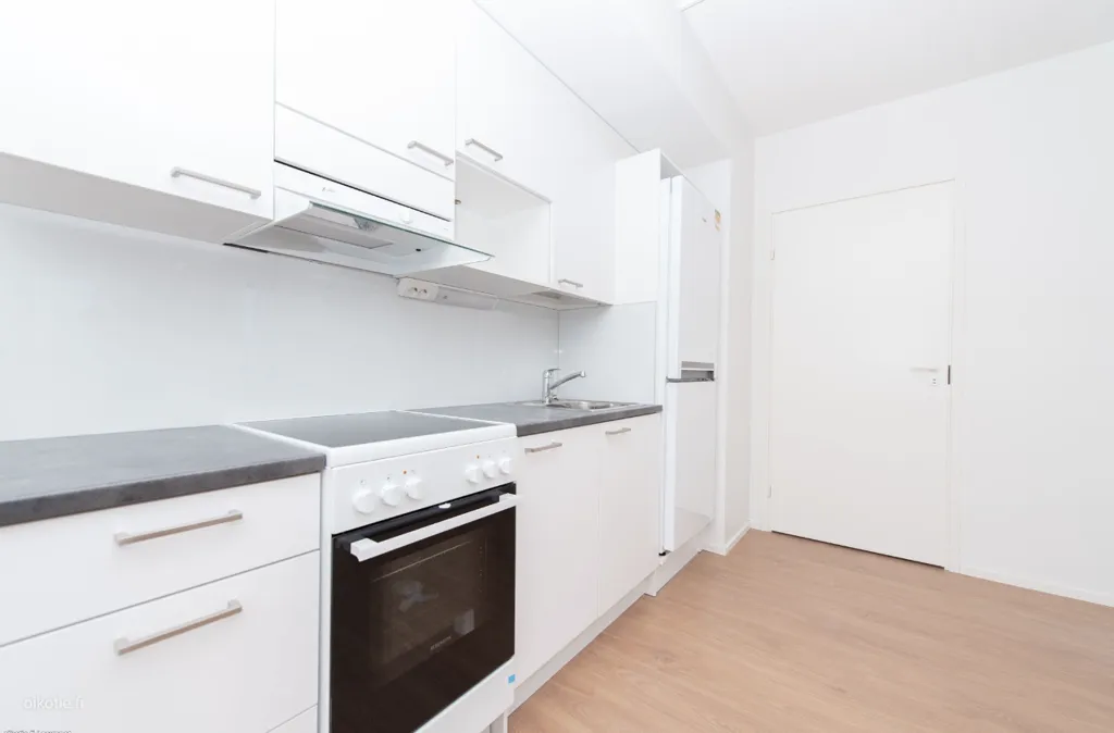 Köök - Modernised Flat with Balcony in Jyväskylä