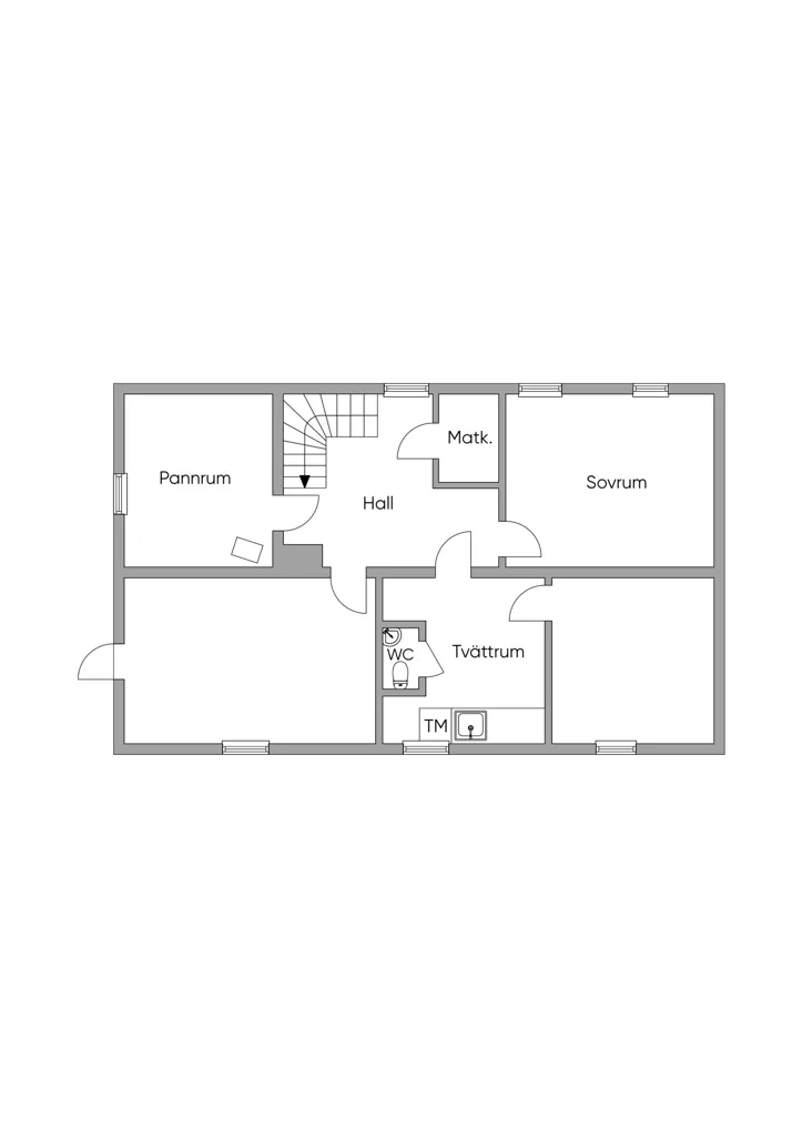 Plan - 1-Storey Villa with Garden in Kåhög
