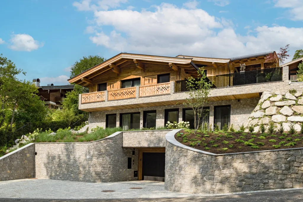 Extérieur - Luxury Chalet with Indoor/Outdoor Pools in Reith