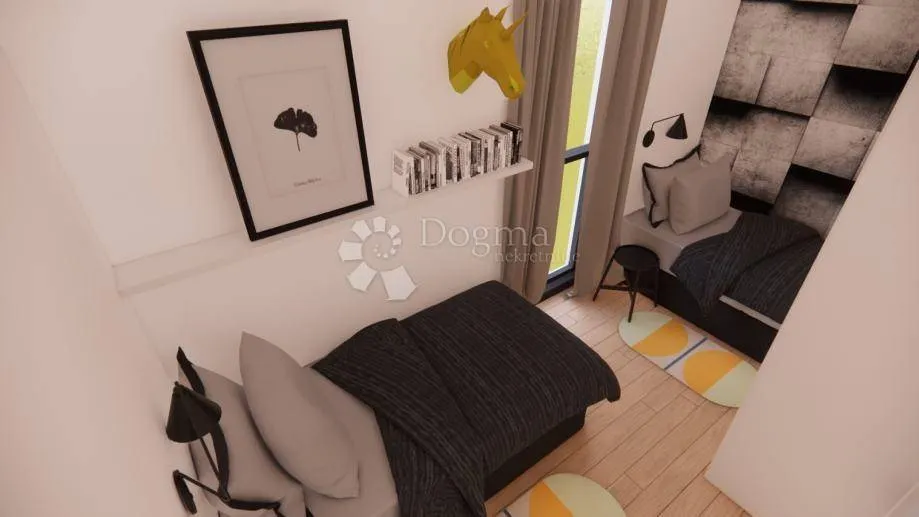 Chambres - Modern Apartment with Pool in Omišalj Centre