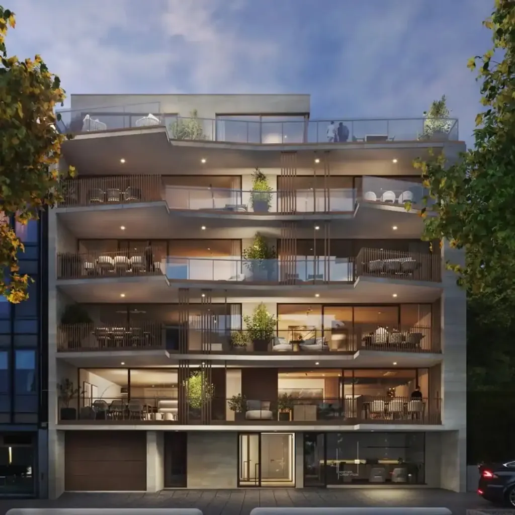 Extérieur - Appartement Neuf avec Terrasses à Genk
