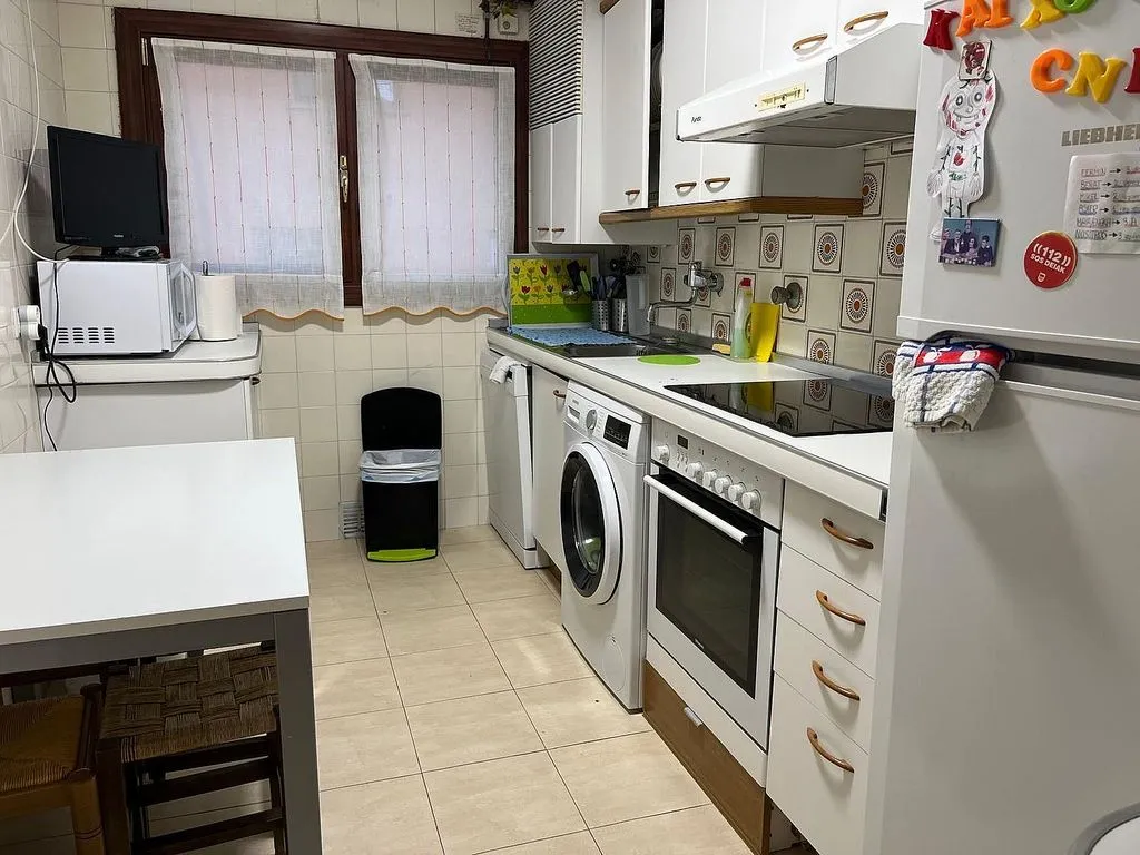 Cuisine - Apartment with Pool in Hondarribia