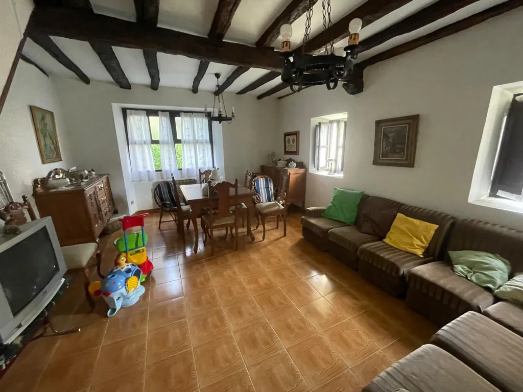 Living Room - Chalet with Garden in Arrankudiaga