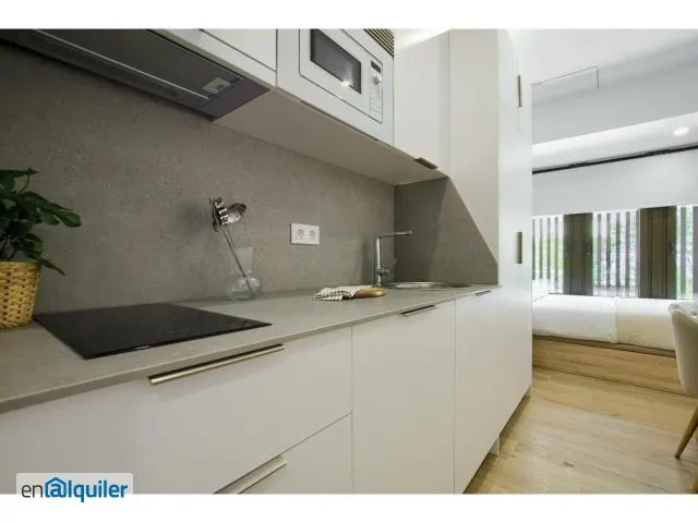 Cuisine - Coliving Studio with Kitchen in Chamberí