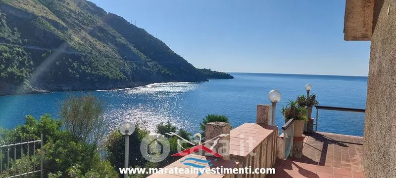 Terrasse - Villa with Sea View in Maratea