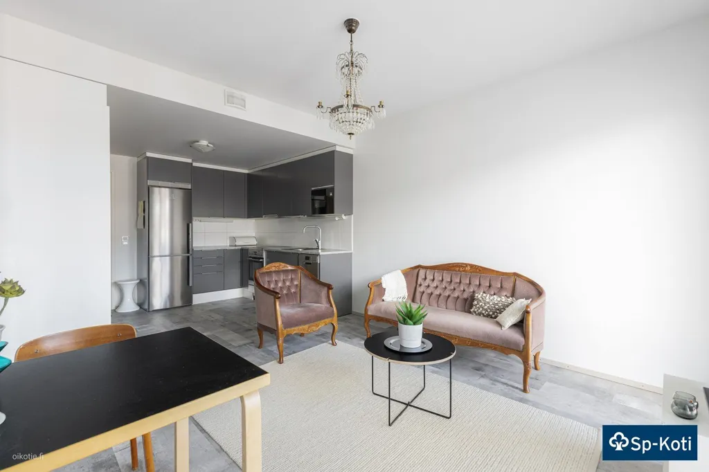 Elutuba - Modern Flat with Balcony in Pori Centre