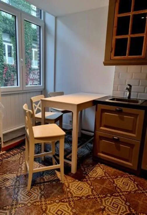 Köök - Duplex Flat with Central Location in Nivelles