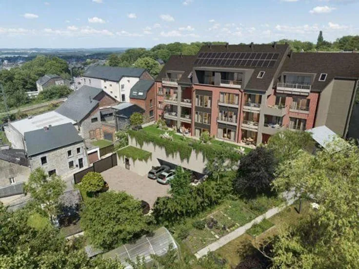 Õhuvaade - Condominium with Terrace near Marche-en-Famenne