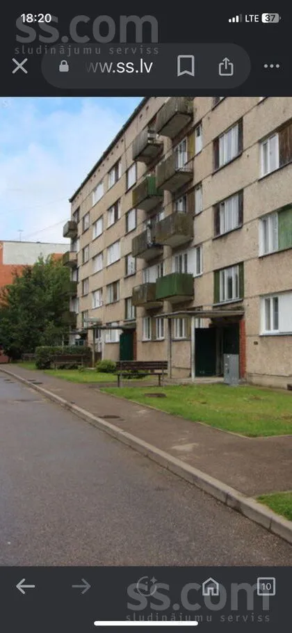 Välivaade - Privatised Two-Bedroom Flat in Līvāni
