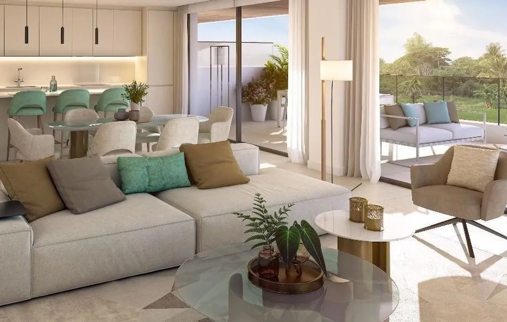 Séjour - Luxury Apartment with Pool in Estepona