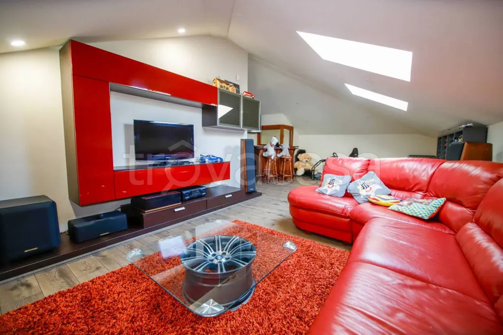 Séjour - Modern Villa with Private Garden in Lombardore