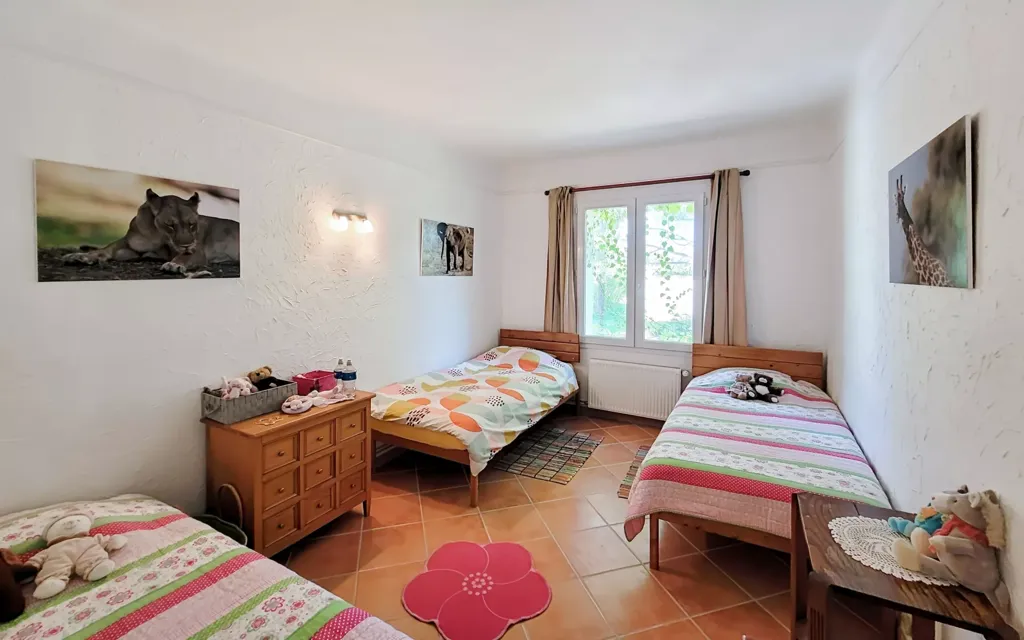 Bedrooms - Renaissance House with Pool in Manosque