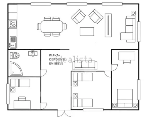 Plaan - House with Commercial Space in Figueiró do Campo