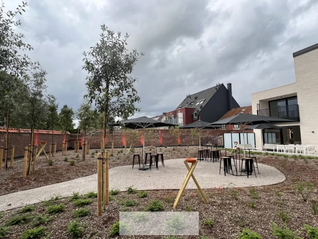 Jardin - Appartement 2 chambres avec terrasse à Zwevegem