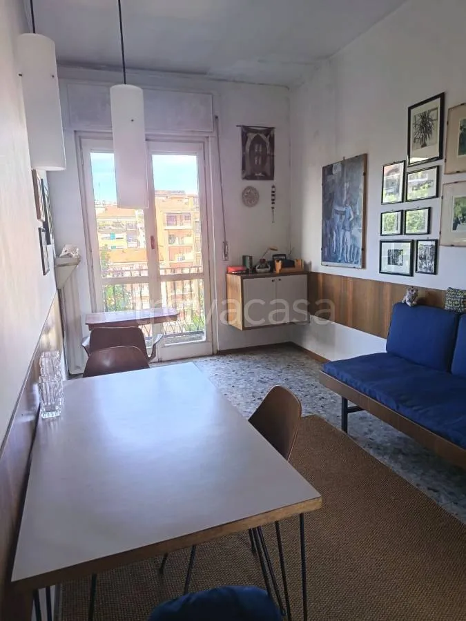 Séjour - Panoramic Apartment with Balcony in Crocetta, Turin