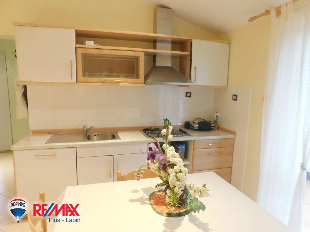 Kitchen - House with Sea View in Labin