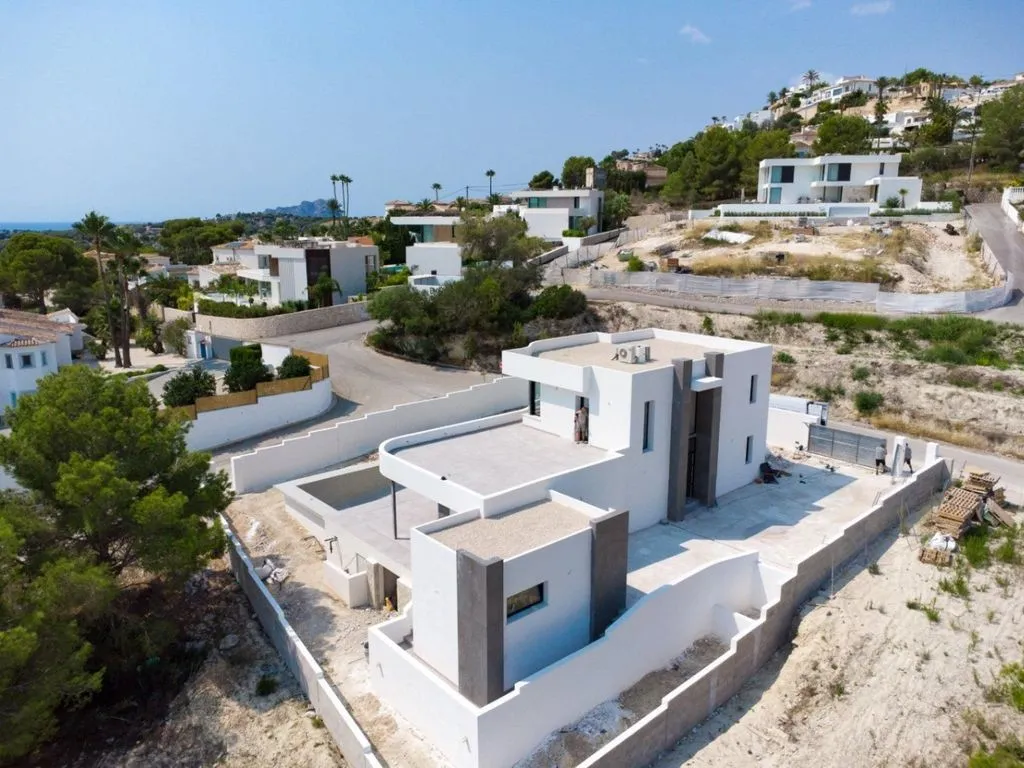 Exterior - Luxury Villa with Sea Views in Moraira