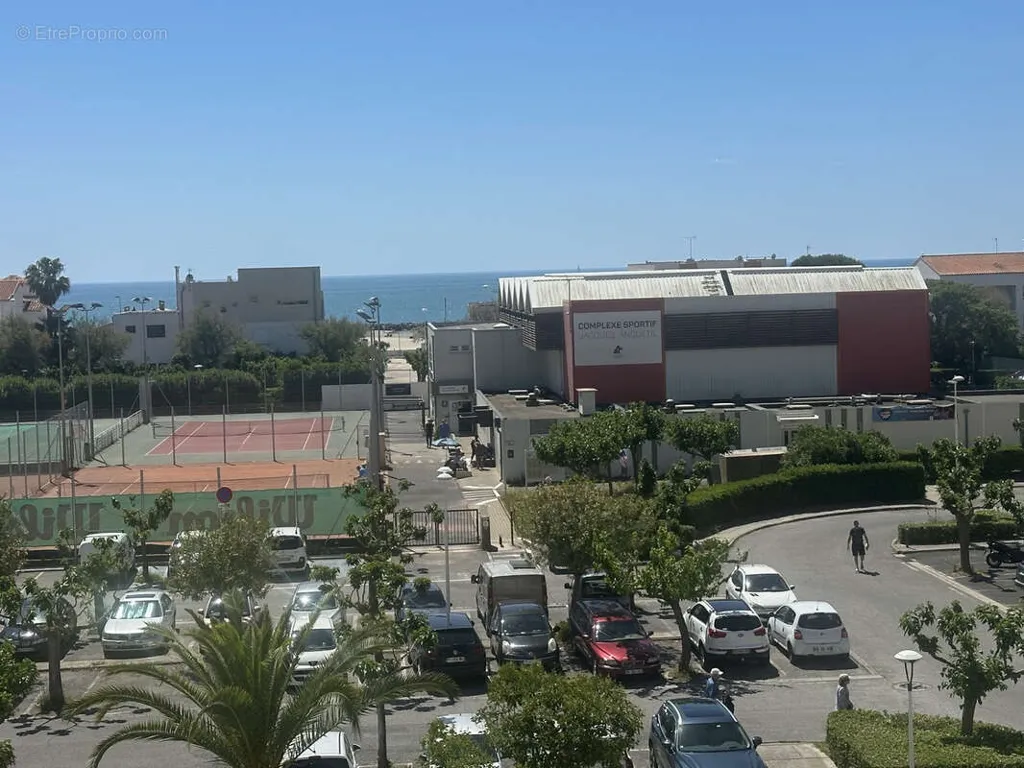 Välivaade - Studio with Sea View Terrace in Carnon Plage
