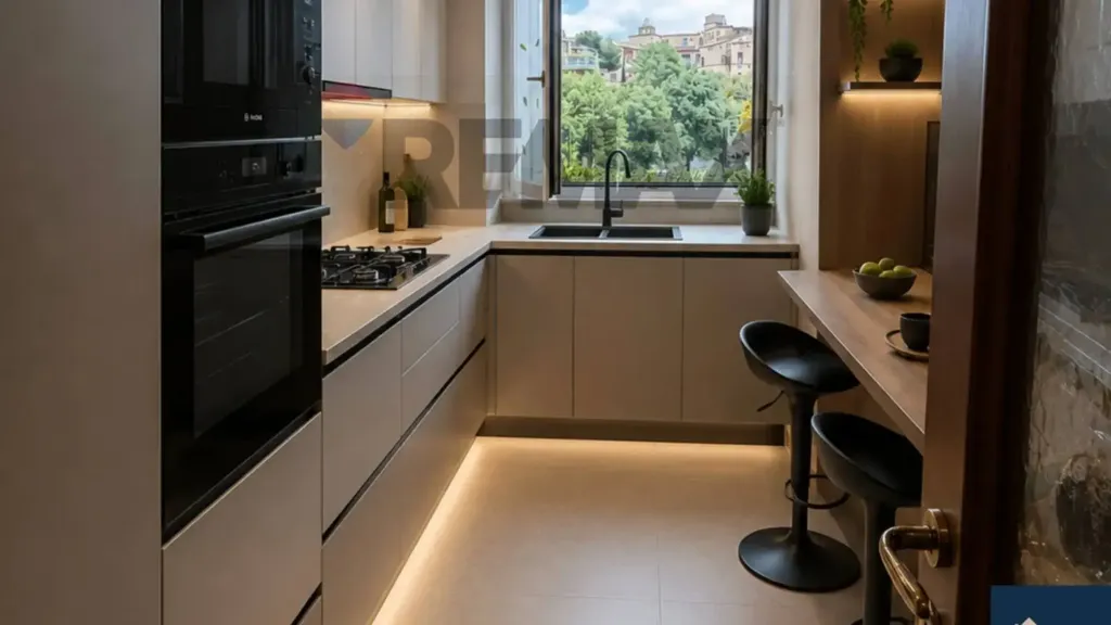 Köök - Panoramic Triplex in Monteverde Vecchio, Rome