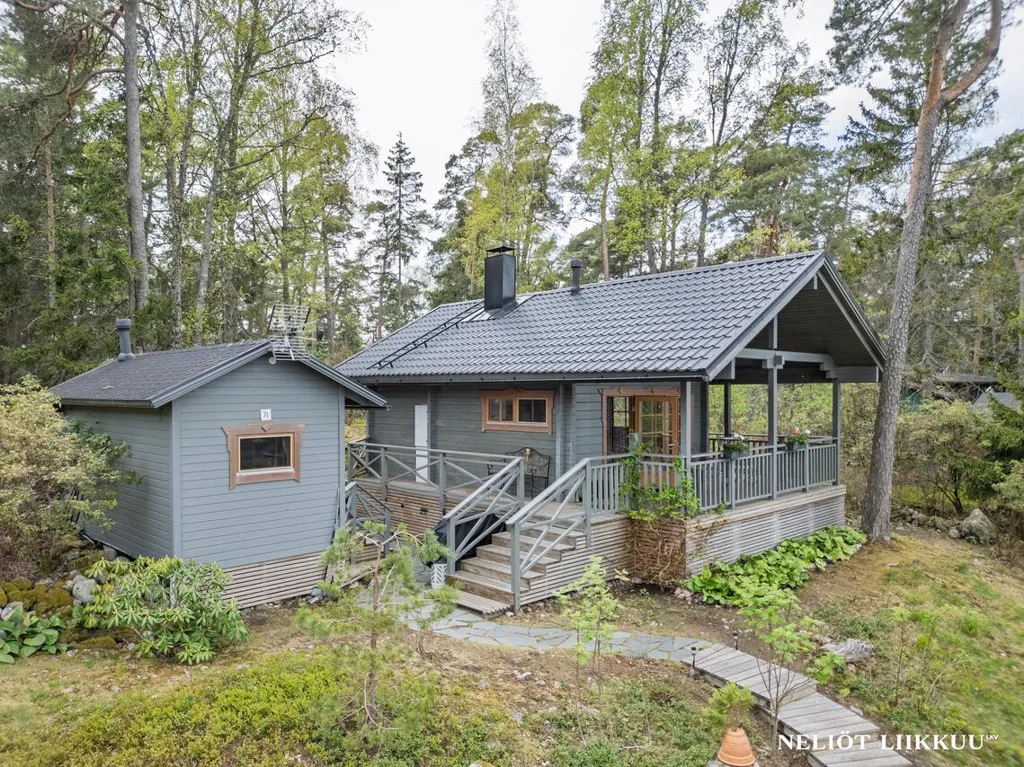 Välivaade - Modern Cabin with Sauna in Kuiva Hevonen