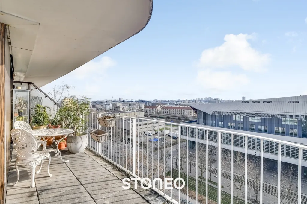 Balcon - Appartement 3 Pièces avec Terrasse à Paris 19