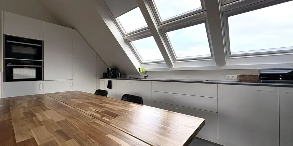 Söögituba - Eco-Friendly Duplex with Terrace in Herentals