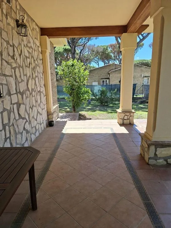 Terrasse - Chalet with Garage in Sancti Petri - La Barrosa