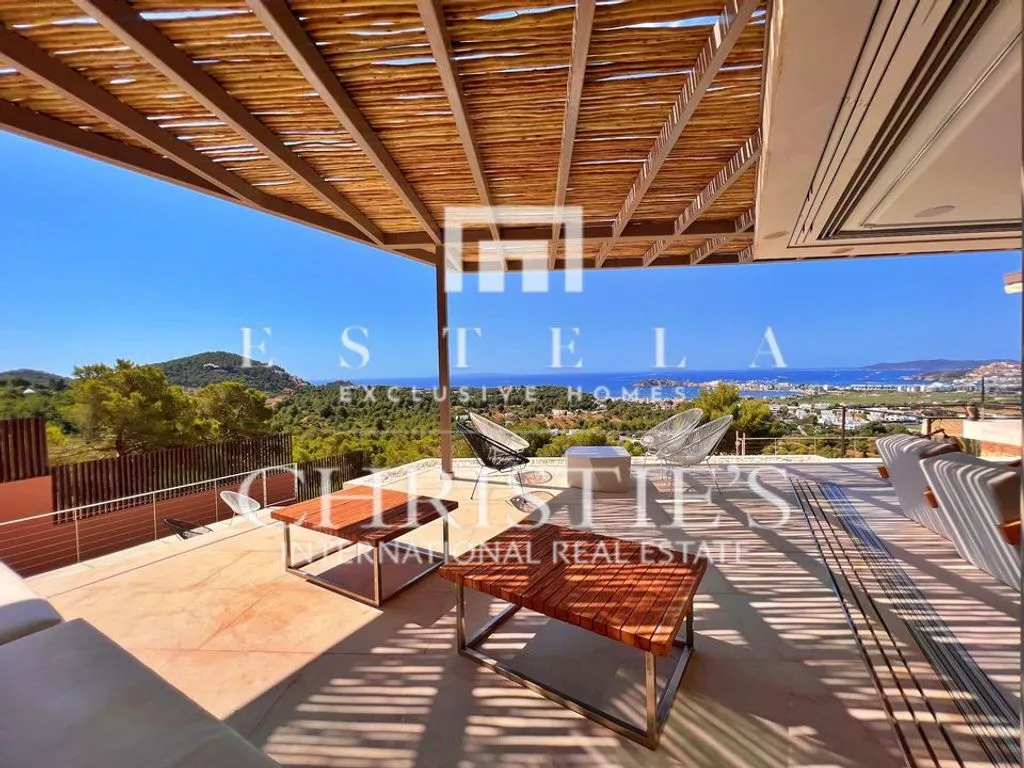 Terrasse - Luxury Villa with Pool in Santa Eulalia