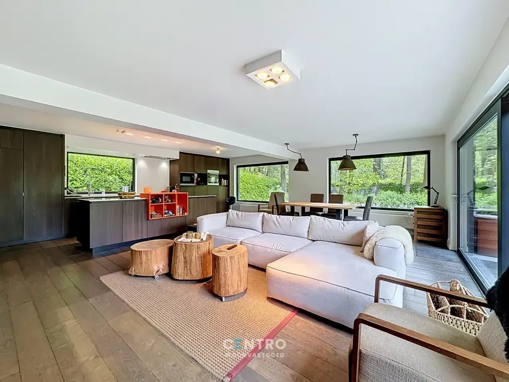 Soggiorno - House with Garden in Hertsberge Forest