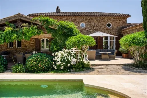 Piscina - Provençal Villa with Panoramic View near Saint-Tropez