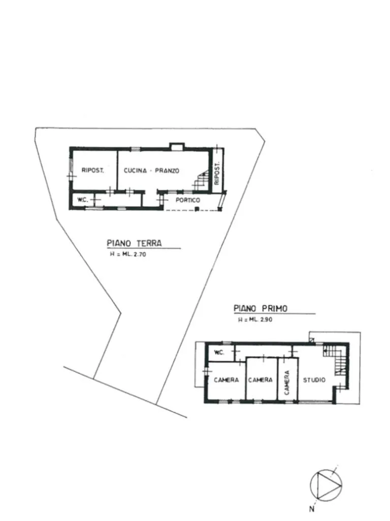 Plan - Villa with Private Garden in Caorle