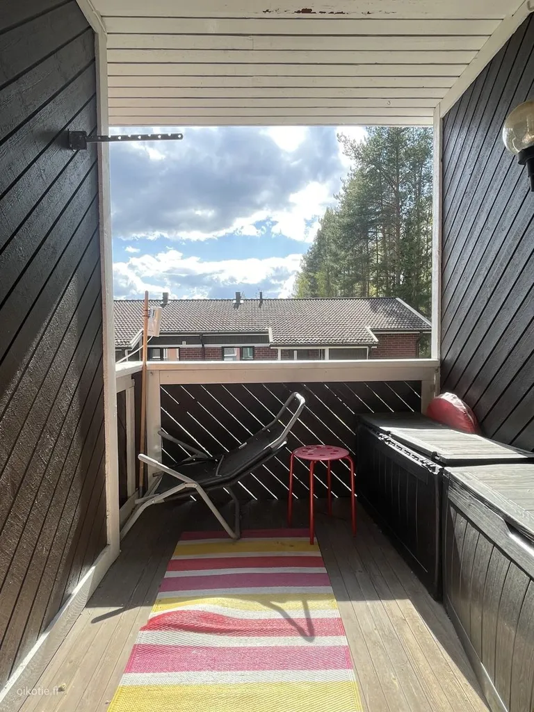 Balcon - Terraced House with Private Sauna in Varkaus