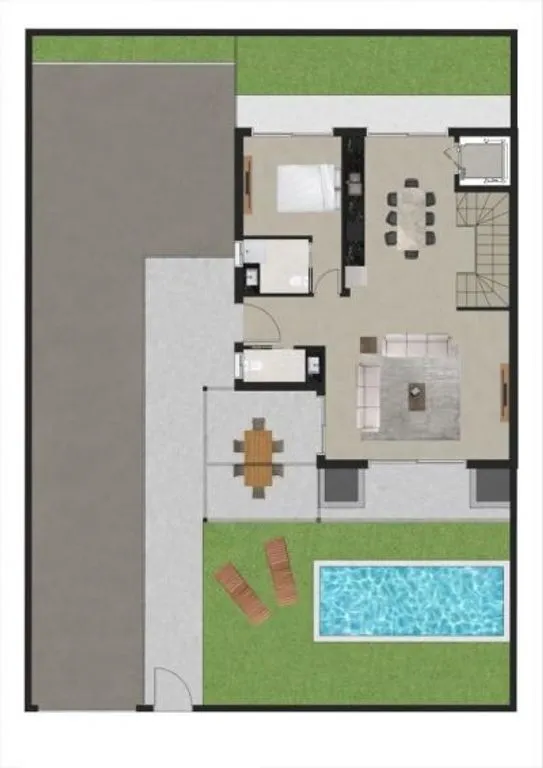 Plan - Luxury Villa with Infinity Pool in Finestrat