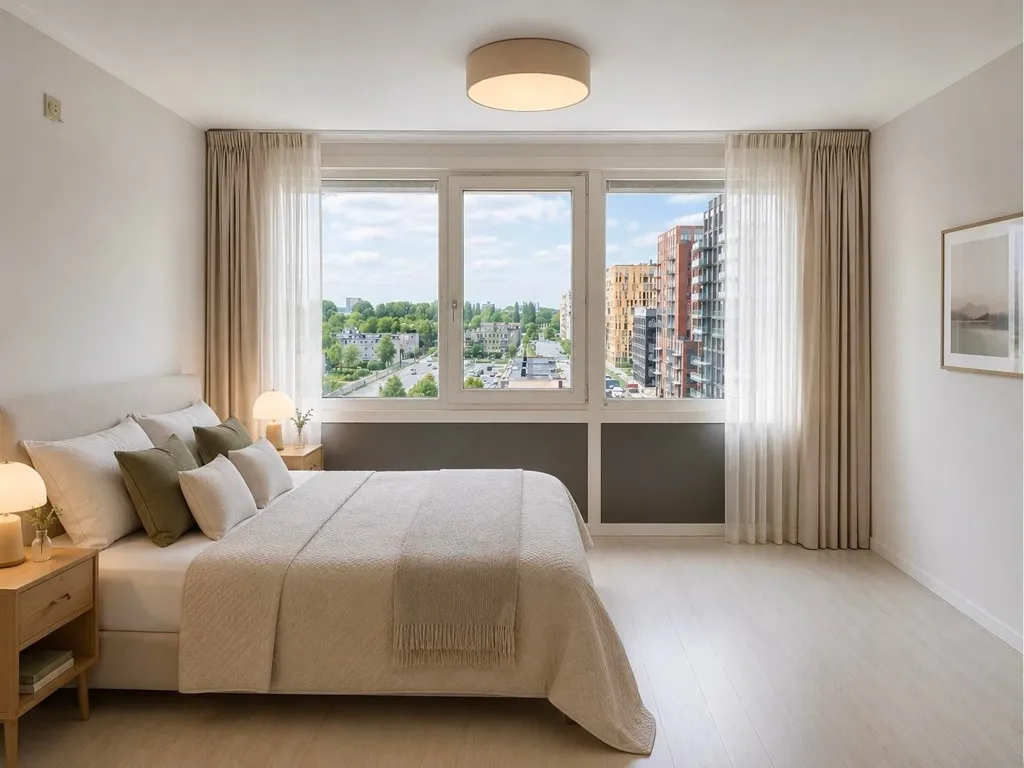 Camere da letto - Maisonette with Balcony in Amsterdam Nieuw-West