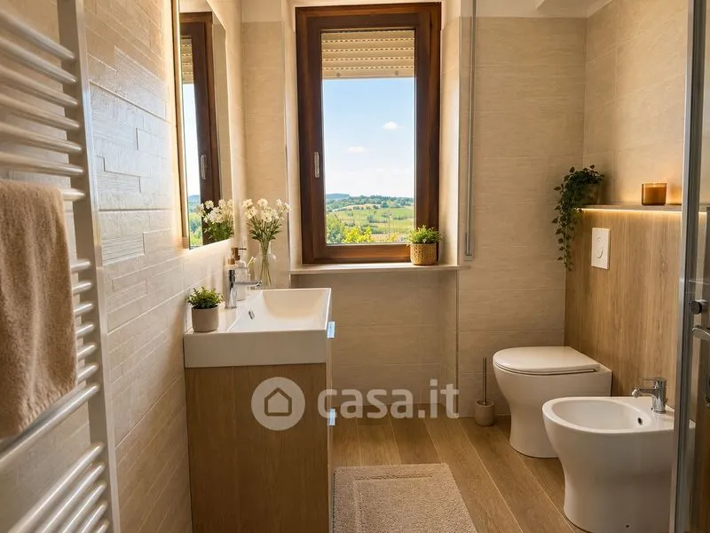 Salles de bain - Rustic Villa with Panoramic Views in Treia