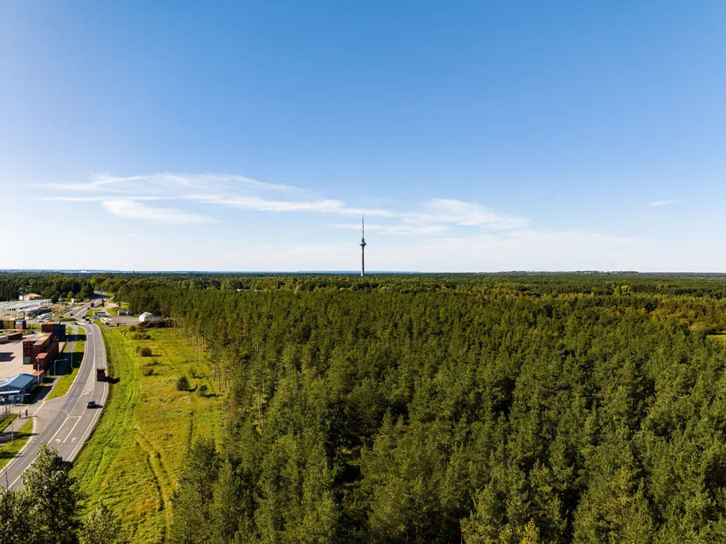 Õhuvaade - Apartment with EV Charging in Maardu