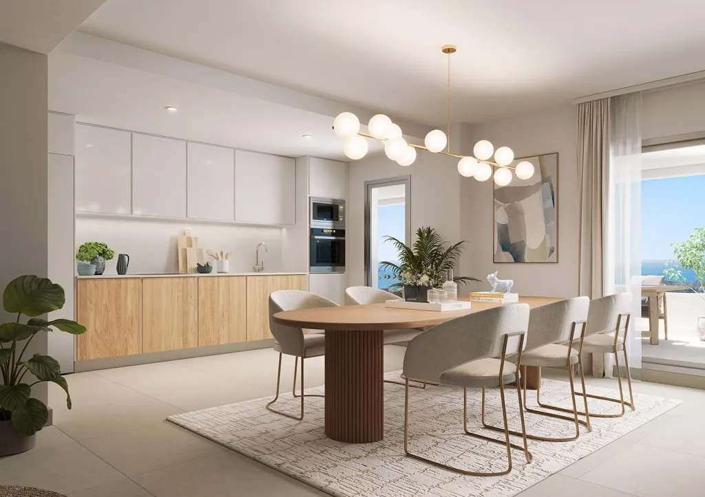 Salle à manger - Apartment with Sea Views in La Cala de Mijas