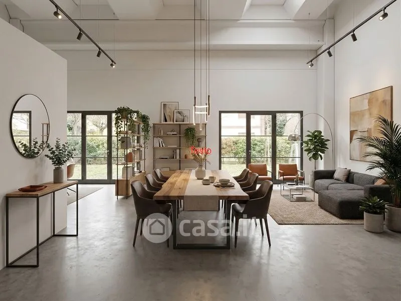 Söögituba - Loft with Private Garden in Modena