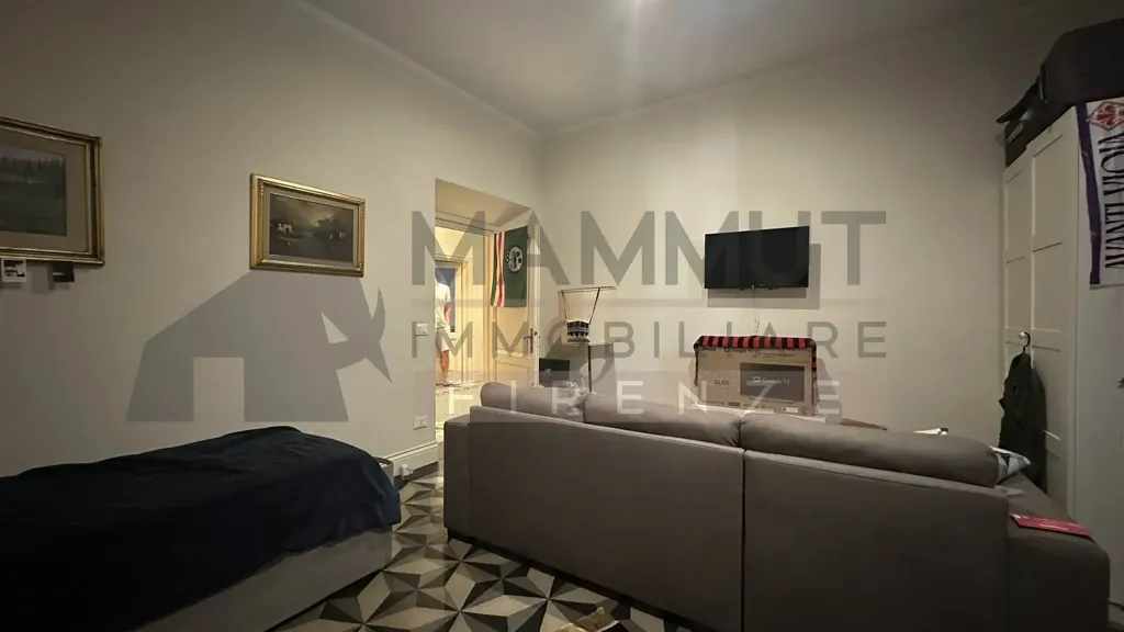 Séjour - Student Flat with Balcony in Florence
