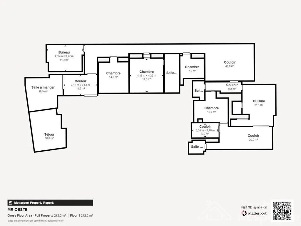 Plan - Penthouse with Terraces in El Mercat, Valencia