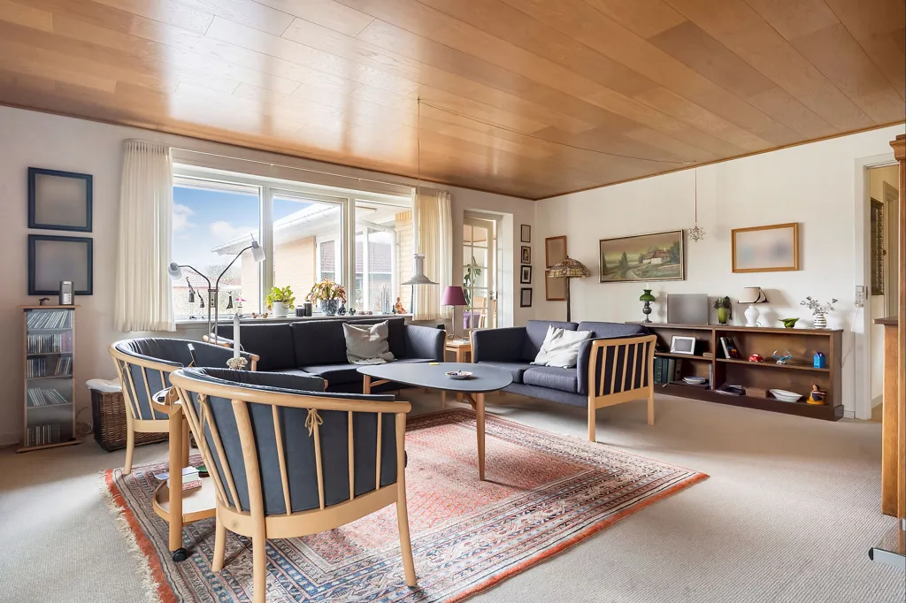 Soggiorno - Fenced Villa with Garden in Ringkøbing