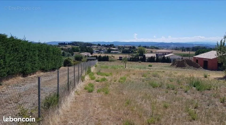 Jardin - Terrain à Construire avec Vue Panoramique à Conques-sur-Orbiel